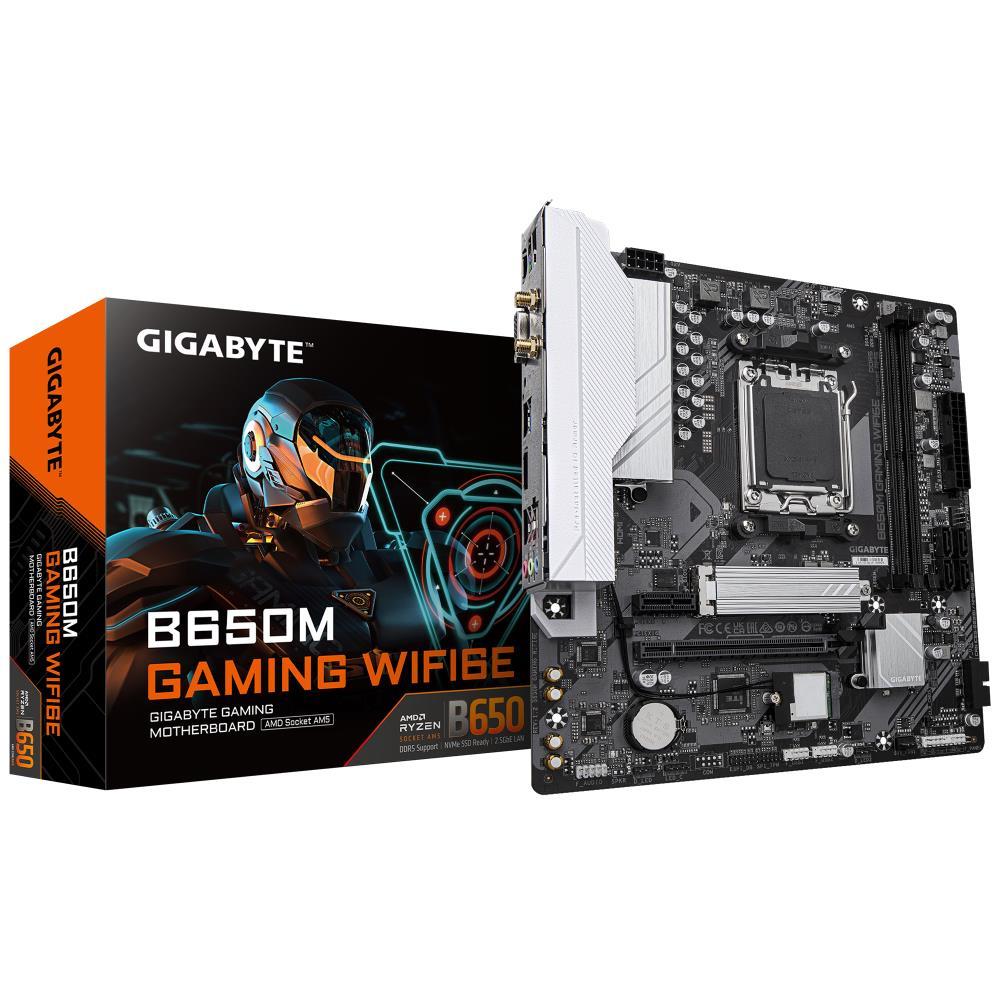 Mainboard GIGABYTE AMD B650 SAM5 Micro-ATX Memory DDR5 Memory slots 2 B650MGAMINGWIFI6E1 3