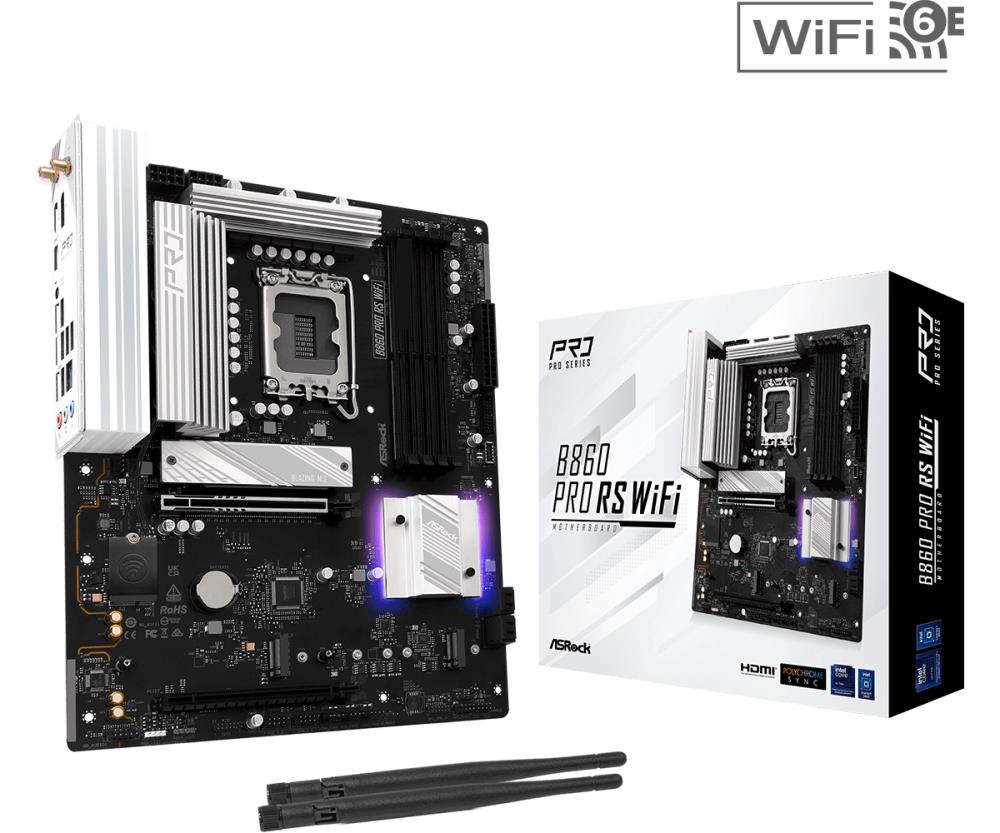 ASROCK B860 Pro RS WiFi LGA1851 MB