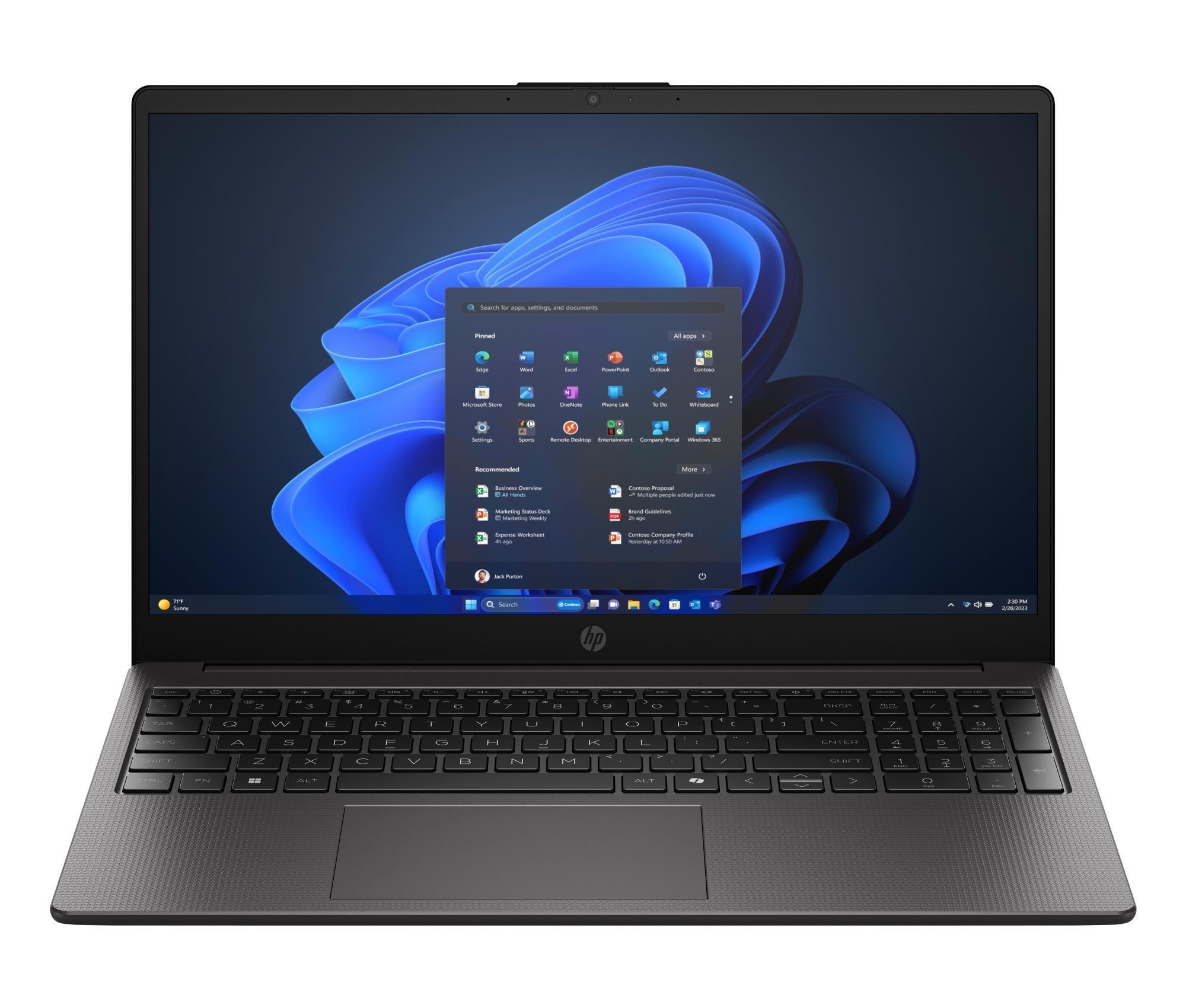 Notebook HP 250R G10 CPU Intel Core 5 120U 15 6    1920 x 1080 pixels RAM 8 GB DDR5-SDRAM SSD 512 GB On-board graphics Yes Numeric keypad Yes Keyboard language English OS installed FreeDOS Colour Black 5600 MHz B9YN3ET