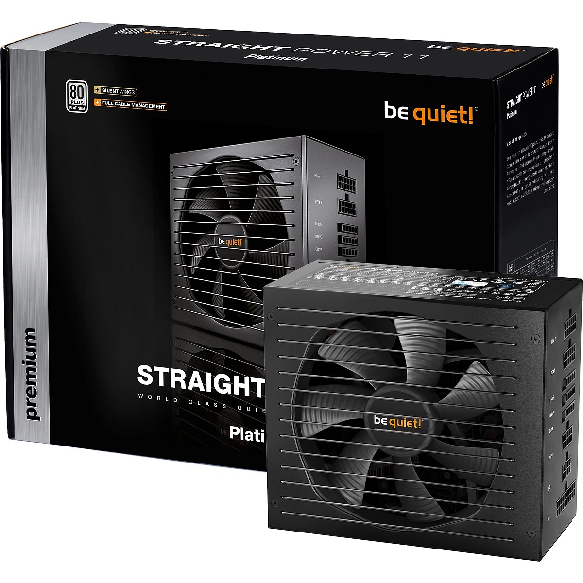 BE QUIET STRAIGHT POWER 11 PLATINUM 1000