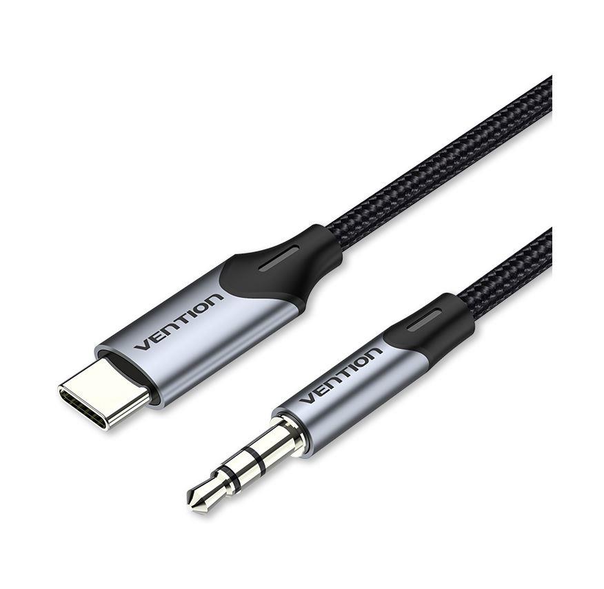 CABLE AUDIO 3 5MM TO USB-C 1M BGKHF VENTION