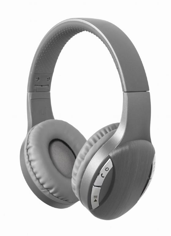 HEADSET BLUETOOTH V5 0 SILVER BTHS-01-SV GEMBIRD