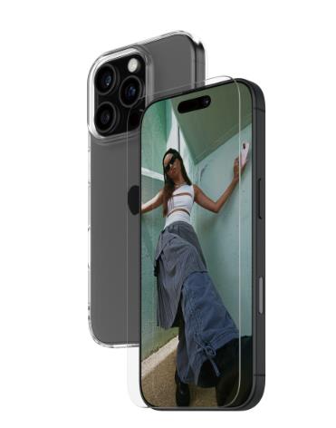 MOBILE SCREEN PROTECTOR 2IN1 IPHONE 16PRO CLEAR PANZERGLASS