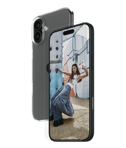 MOBILE SCREEN PROTECTOR 2IN1 IPHONE 16PLUS CLEA PANZERGLASS