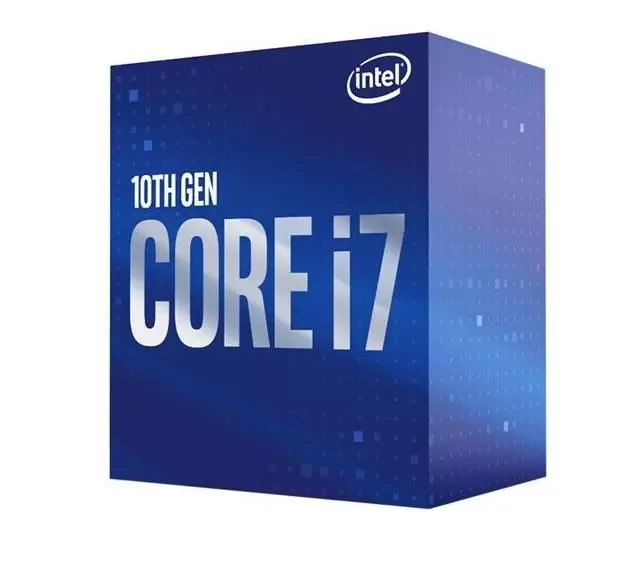 CPU INTEL Core i7 i7-10700 Comet Lake 2900 MHz Cores 8 16MB Socket LGA1200 65 Watts GPU UHD 630 BOX BX8070110700SRH6Y