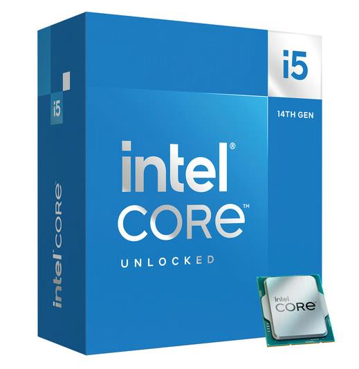 CPU INTEL Desktop Core i5 i5-14600K Raptor Lake 3500 MHz Cores 14 24MB Socket LGA1700 125 Watts GPU UHD 770 BOX BX8071514600KSRN43