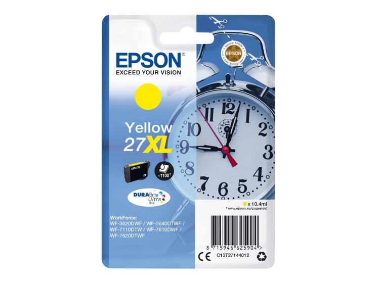 INK CARTRIDGE YELLOW 27XL C13T27144020 EPSON
