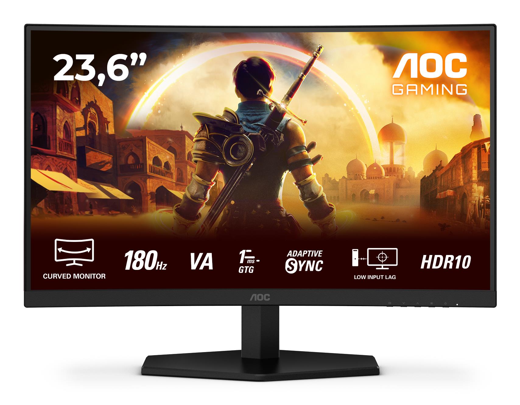AOC C24G42E 23 6inch Curved Fast VA FHD