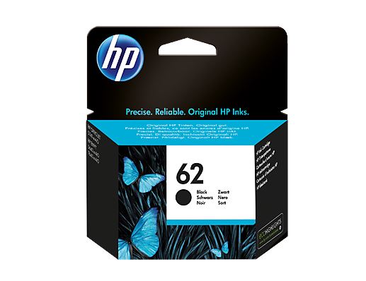 HP 62 Black Ink Cartridge Blister