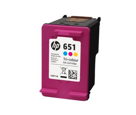 HP 651 Ink Cartridge Tri-color