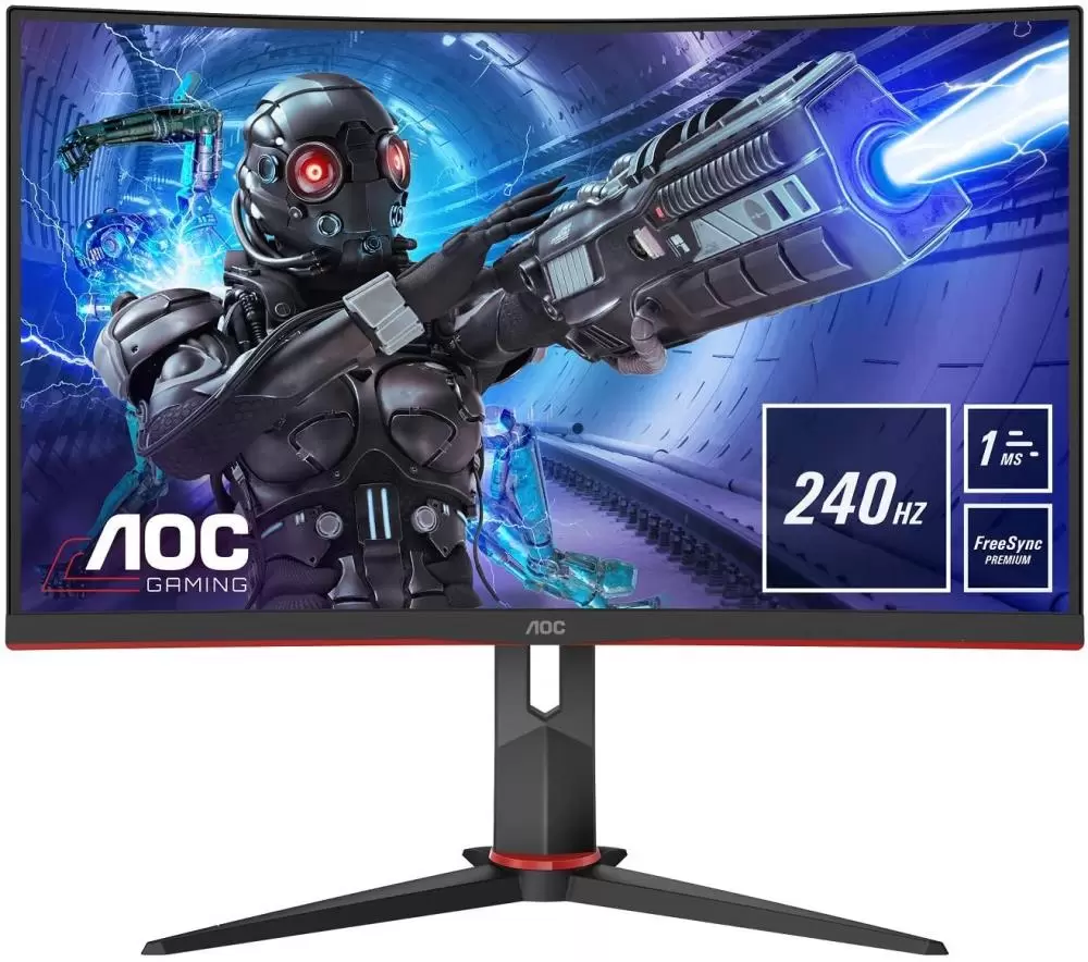 LCD Monitor AOC C32G2ZE BK 31.5