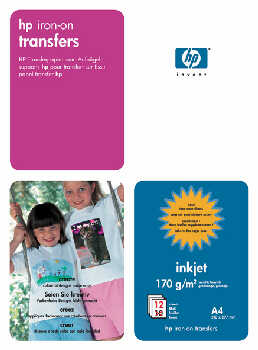 HP transfer paper T-Shirt A4 12sheet