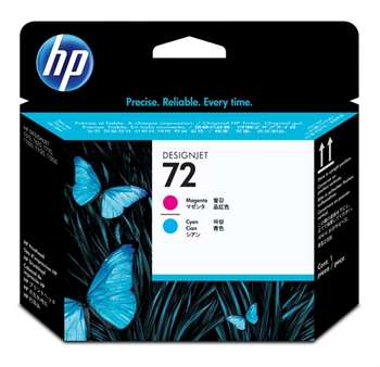 HP 72 Printhead magenta and cyan Vivera