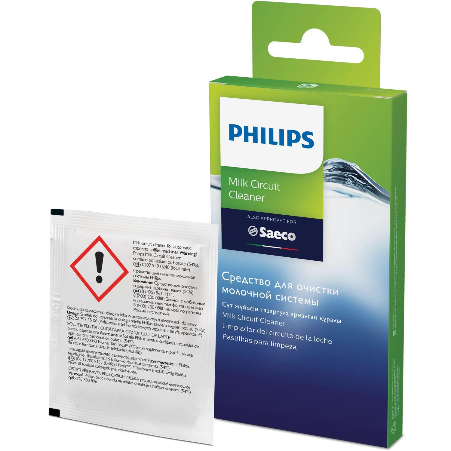 COFFEE MACHINE ACC CLEANER SACHETS CA6705 10 PHILIPS