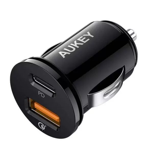 MOBILE CHARGER CAR CC-Y11 USB-C USB-A CAAN1003919C AUKEY