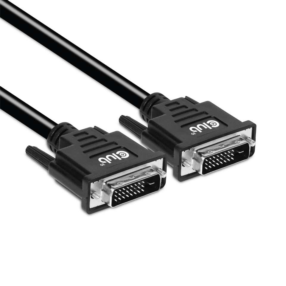 CABLE DVI-D TO DVI-D 3M M M CAC-1223 CLUB3D