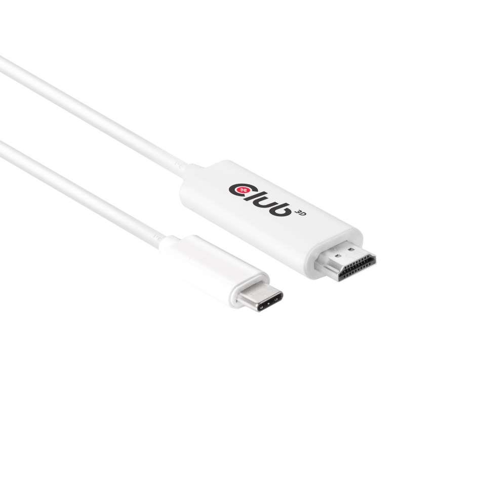 CABLE USB-C TO HDMI 1 8M M M CAC-1514 CLUB3D