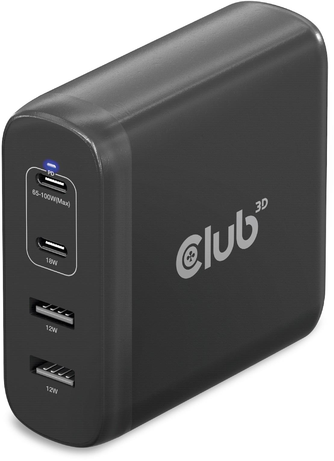 MOBILE TRAVEL CHARGER USB-C 100W CAC-1912EU CLUB3D