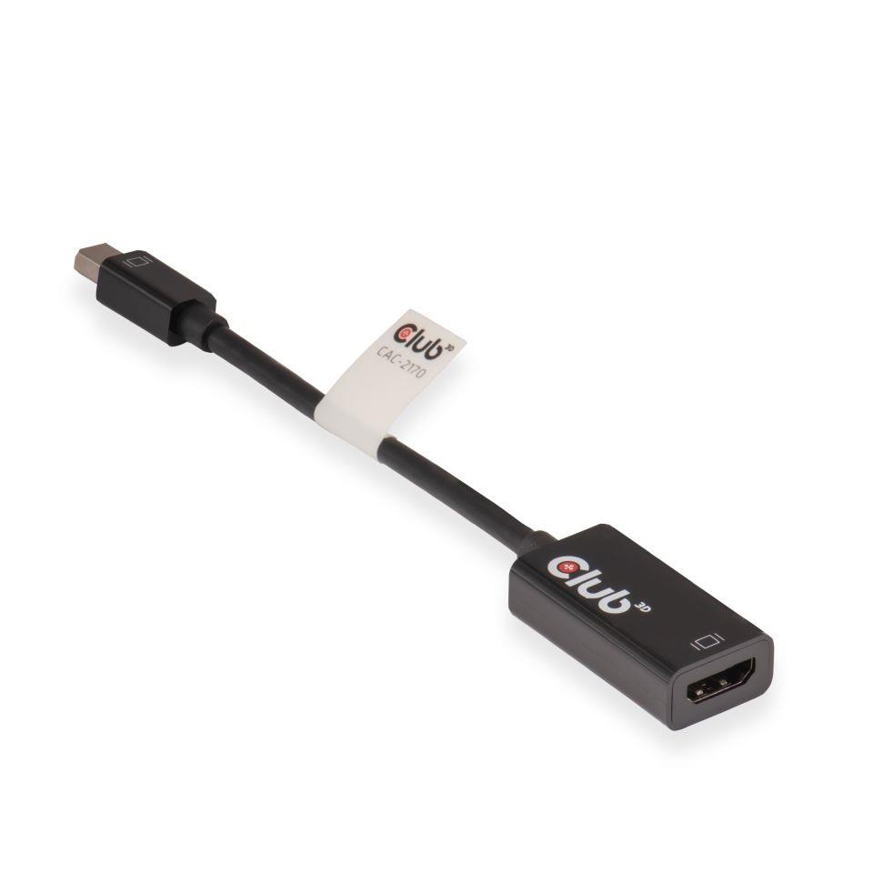 I O ADAPTER MINI DP TO HDMI M F CAC-2170 CLUB3D
