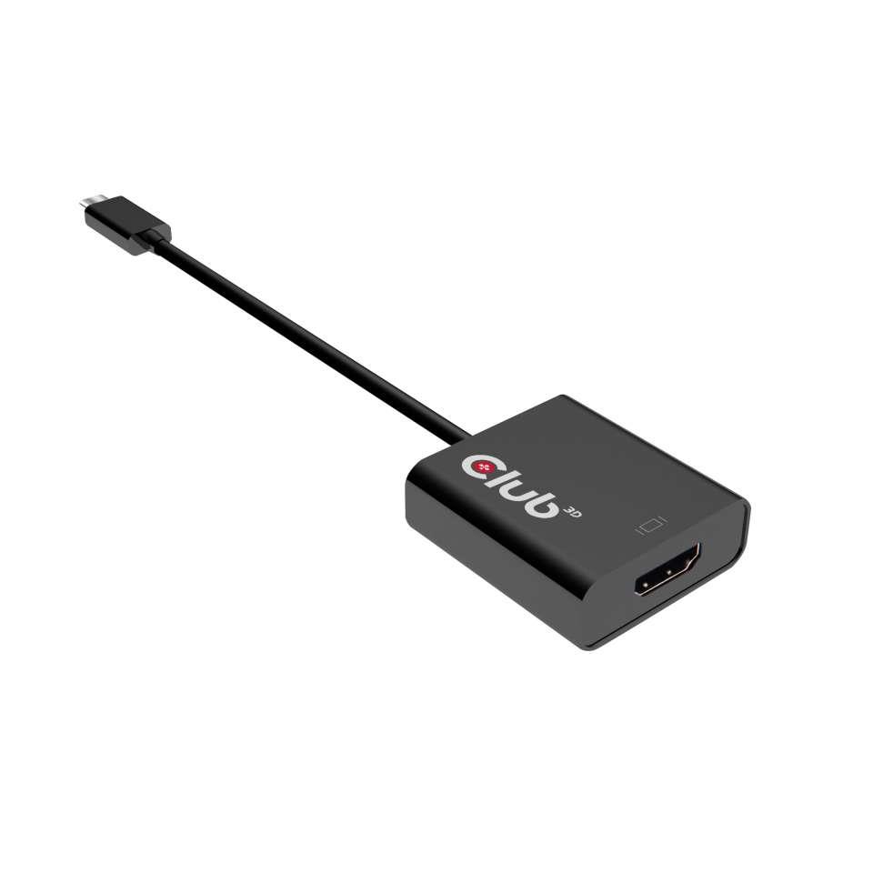 I O ADAPTER USB-C TO HDMI ACTIVE CAC-2504 CLUB3D