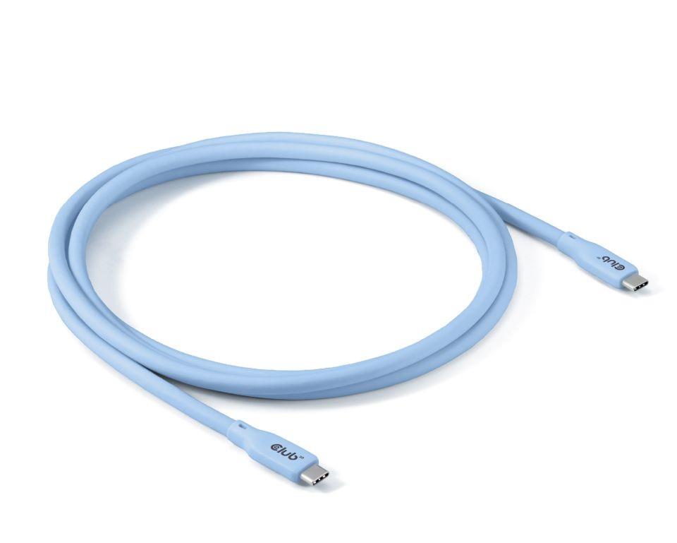 CABLE USB-C TO USB-C 2M M M BLUE CAC-3003 CLUB3D