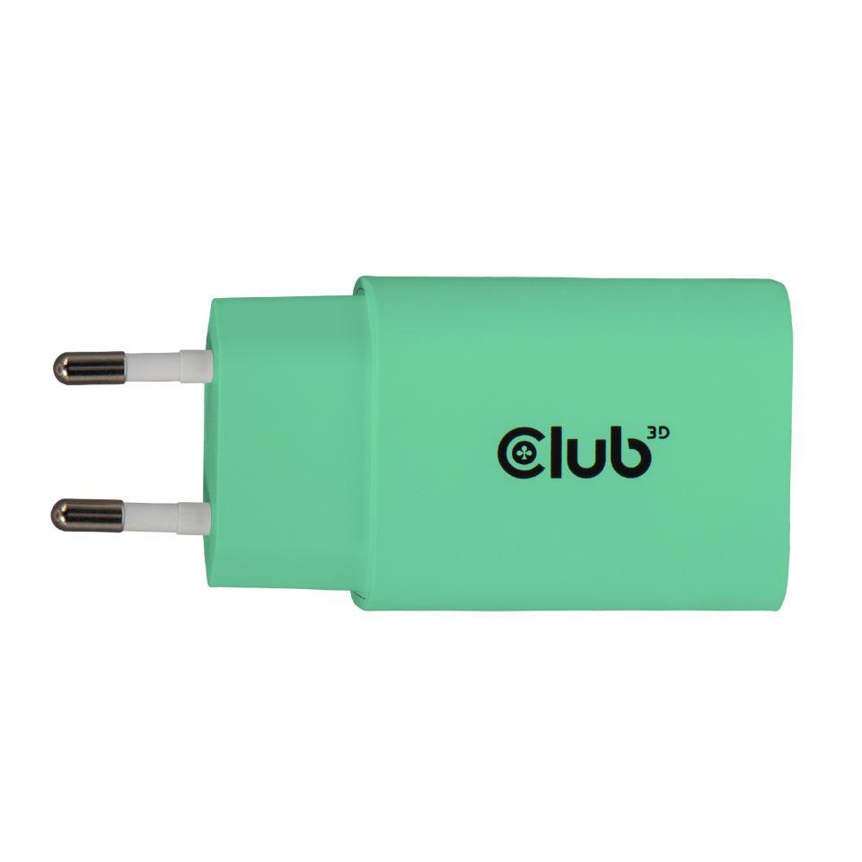 MOBILE CHARGER WALL USB-C 2PK 30W GREEN CAC-3024 CLUB3D