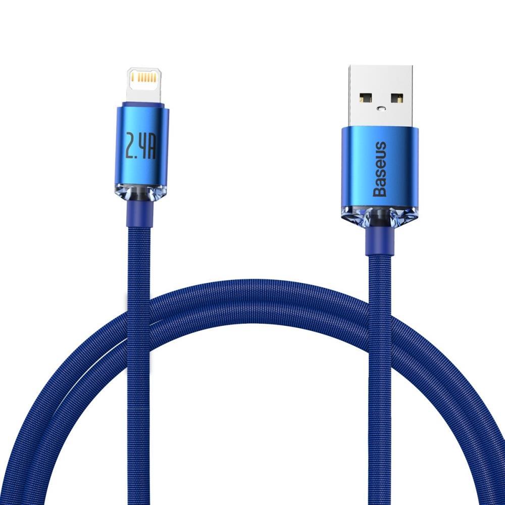 CABLE LIGHTNING TO USB 2M BLUE CAJY000103 BASEUS
