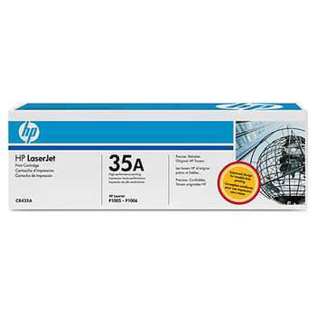 TONER BLACK 35A  LJP1005 1.5K CB435A HP