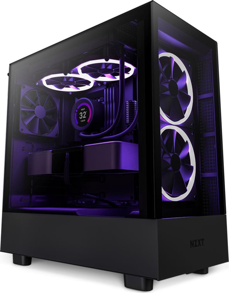 NZXT PC case H5 Elite black