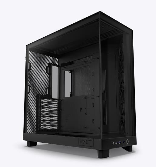 NZXT PC case H6 Flow black