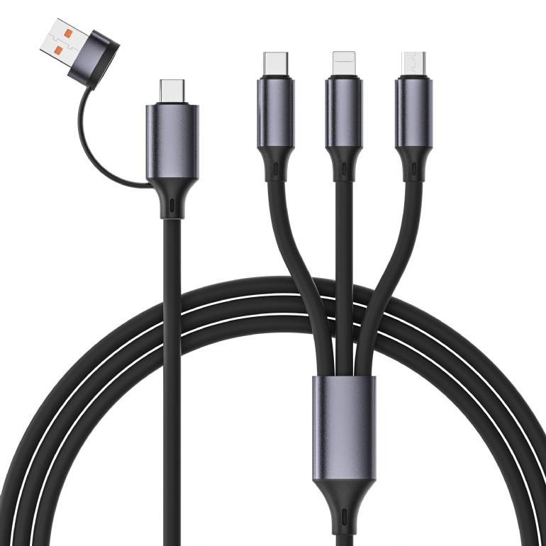 CABLE USB CHARGING 4IN1 1 5M CC-USB2S-ACM31-1 5M GEMBIRD