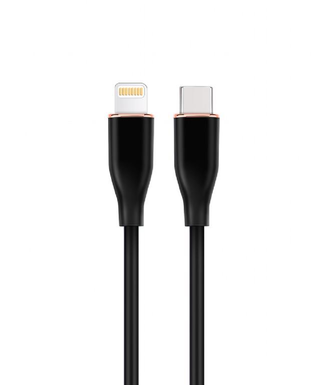 CABLE LIGHTNING TO USB-C 1 5M CC-USB2S-CM8PM-1 5M-BK GEMBIRD