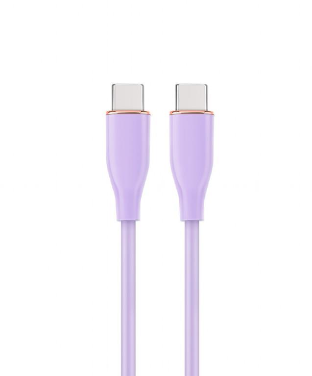 CABLE USB-C 1 5M PREMIUM VIOL  CC-USB2S-CMCM-1 5M-P GEMBIRD
