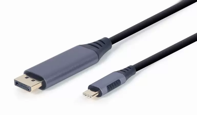 CABLE USB-C TO DP 1 8M GREY CC-USB3C-DPF-01-6 GEMBIRD