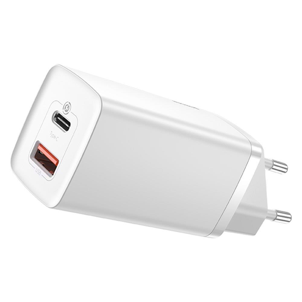 MOBILE CHARGER WALL 65W WHITE CCGAN2L-B02 BASEUS