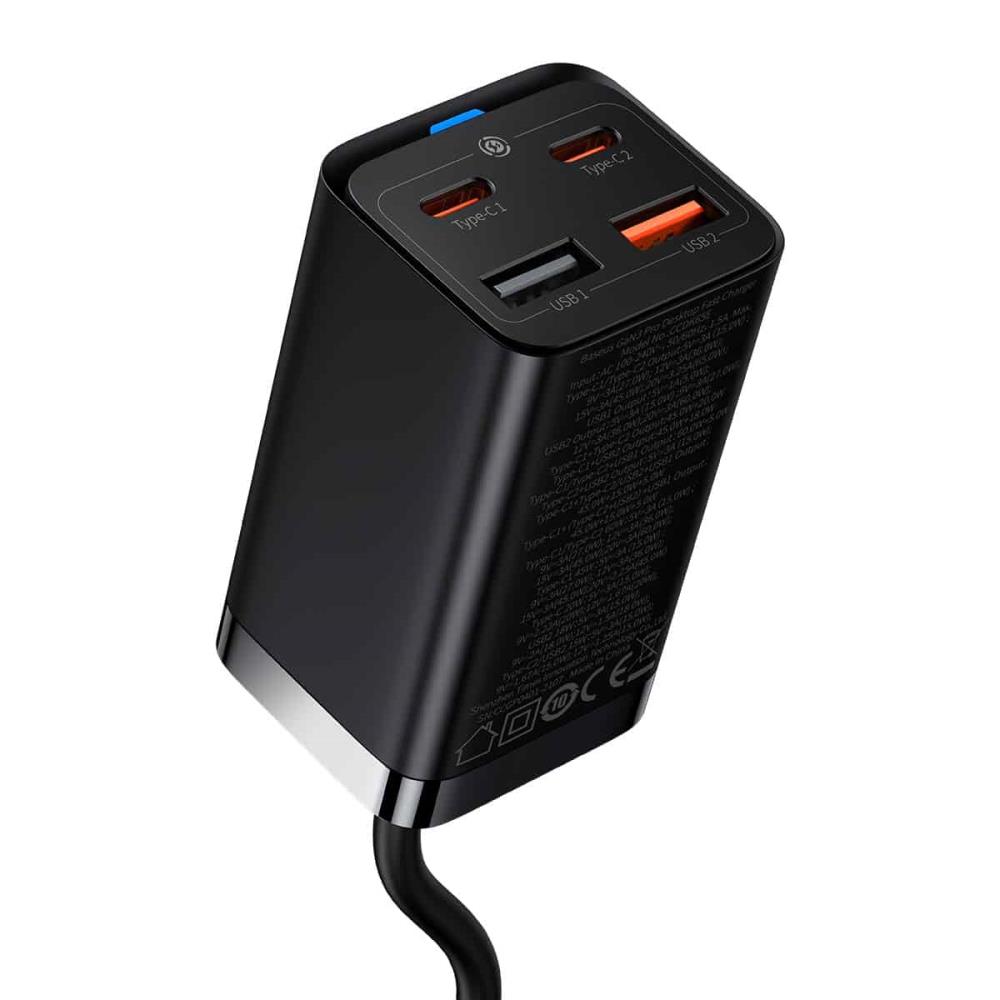 MOBILE CHARGER DESKTOP 65W 1M BLACK CCGP040101 BASEUS