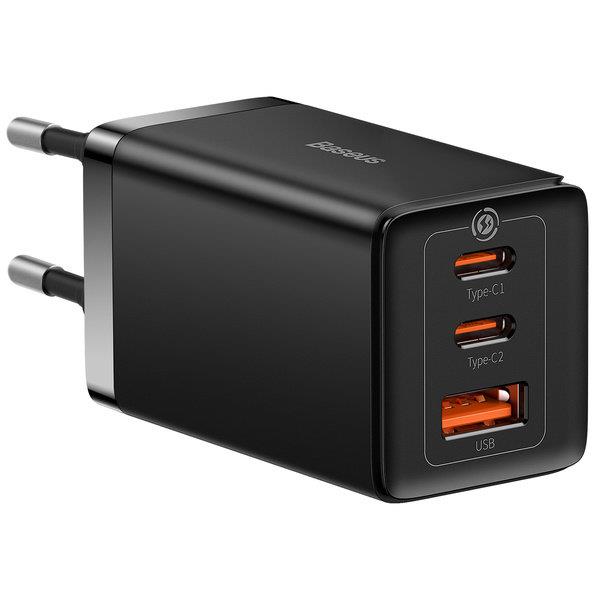 MOBILE CHARGER WALL 65W 1M BLACK CCGP120201 BASEUS