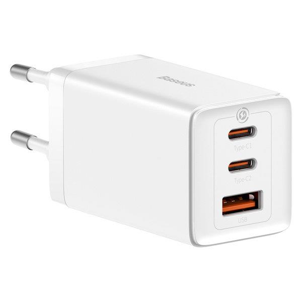 MOBILE CHARGER WALL 65W 1M WHITE CCGP120202 BASEUS