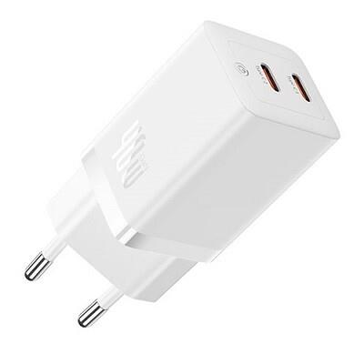 MOBILE CHARGER WALL 40W WHITE CCGP180102 BASEUS