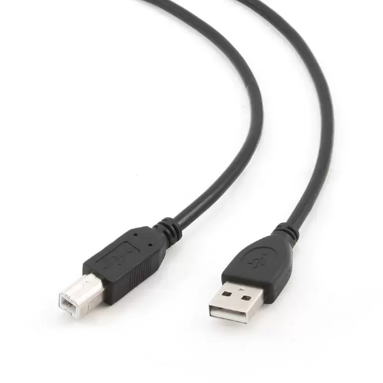 CABLE USB2 AM-BM 3M BLACK CCP-USB2-AMBM-10 GEMBIRD