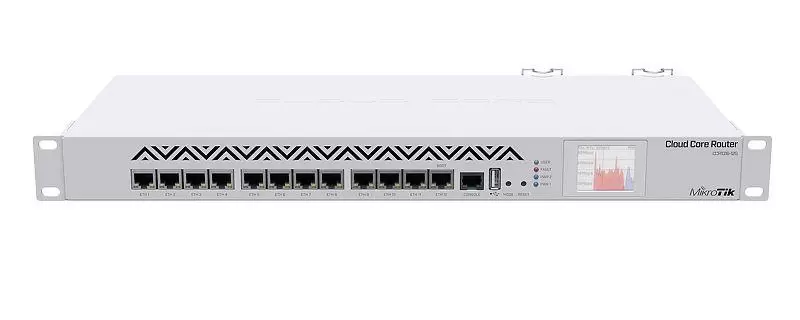 NET ROUTER 1000M 12PORT CCR1016-12G MIKROTIK