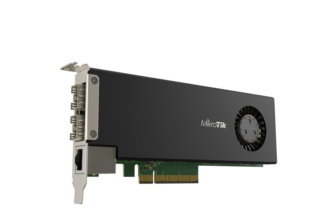 NET ROUTER ACC CARD PCIE CCR2004-1G-2XS-PCIE MIKROTIK
