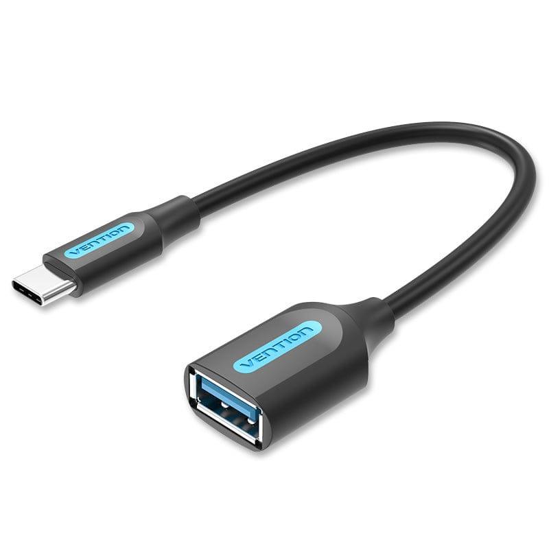 CABLE USB3 1C MALE TO A FEMALE 0 15M BLACK CCVBB VENTION