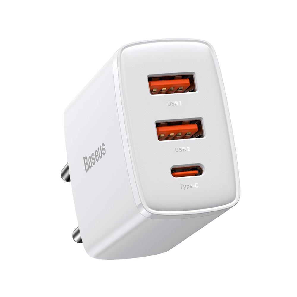 MOBILE CHARGER WALL 30W WHITE CCXJ-E02 BASEUS
