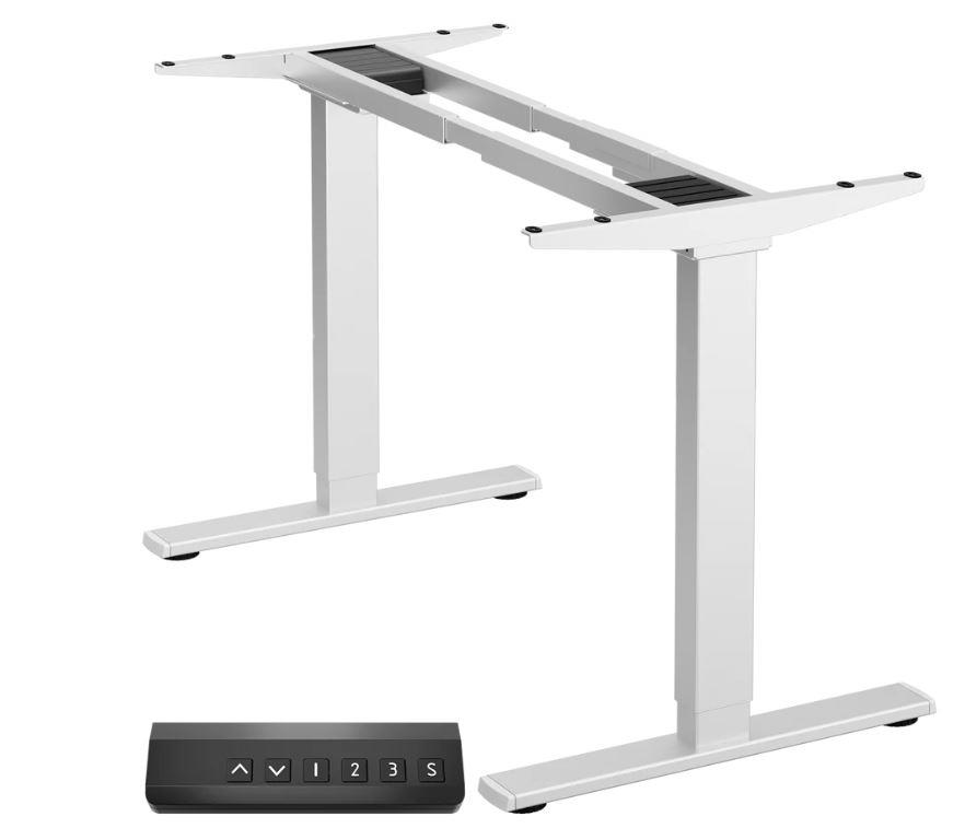DESK FRAME MOTORISED WHITE CDF222E-W ONKRON