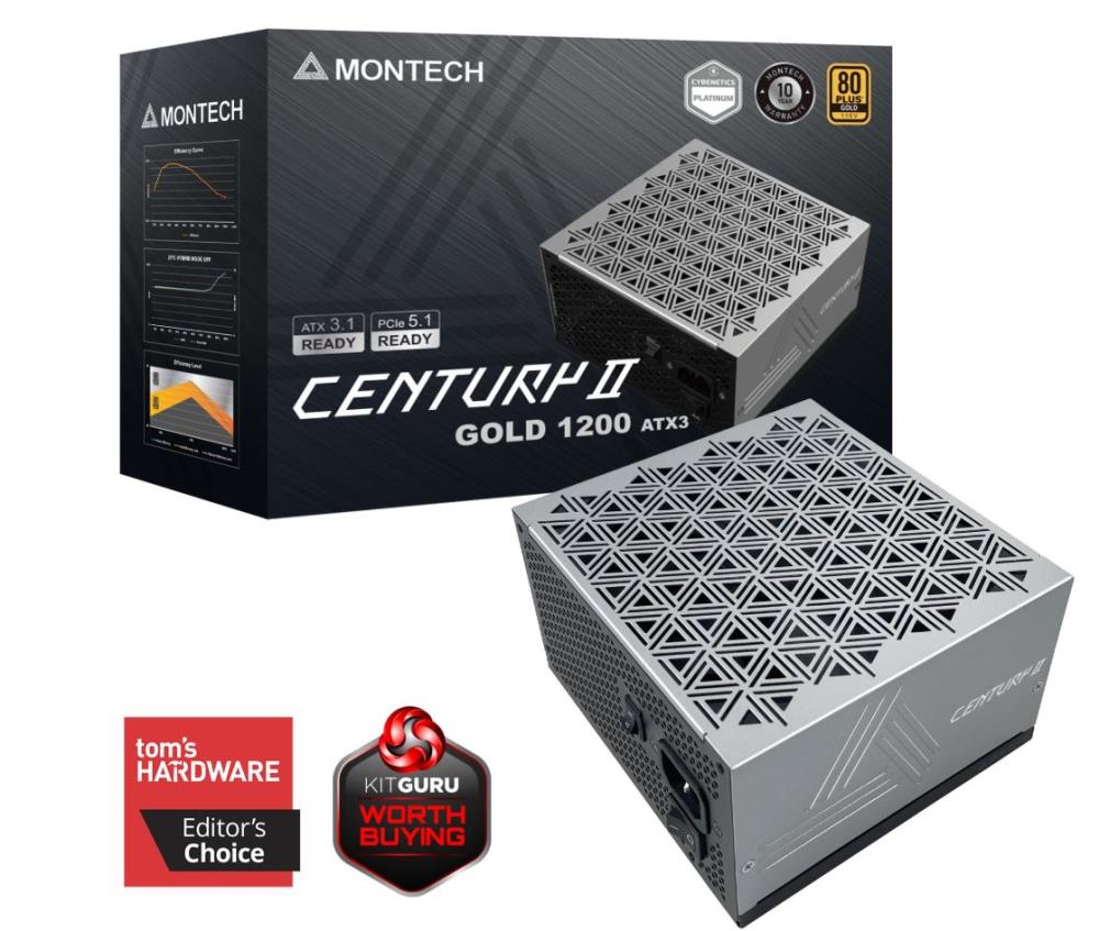Power Supply MONTECH CENTURY II ATX 1200 W CENTURYII1200