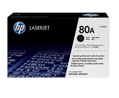 TONER BLACK 80A  M425 2.7K CF280A HP