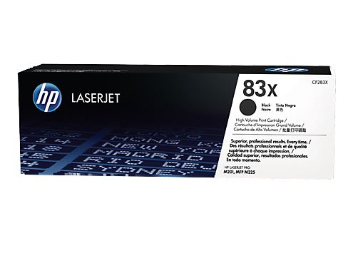 HP 83X Black Toner CF283X