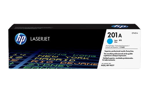 HP 201A Tonercartridge cyan