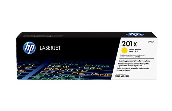 HP 201X Tonercartridge yellow